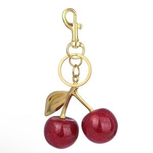 Cute (NEW) Cherry Resin Women's Bag Charm/Keychain‎
